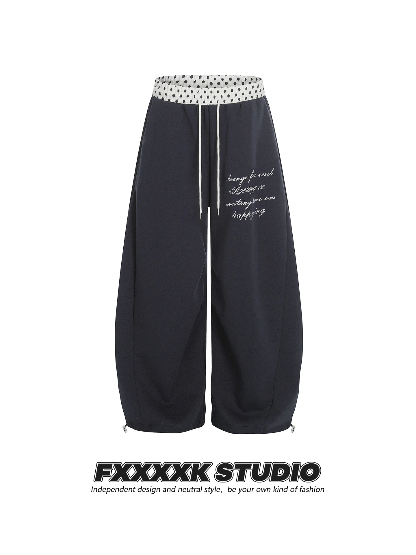 

Оригинальные ретро-брюки в американском стиле с принтом в горошек, свободные, прямые, повседневные, для уличных танцев, для молодых мужчин