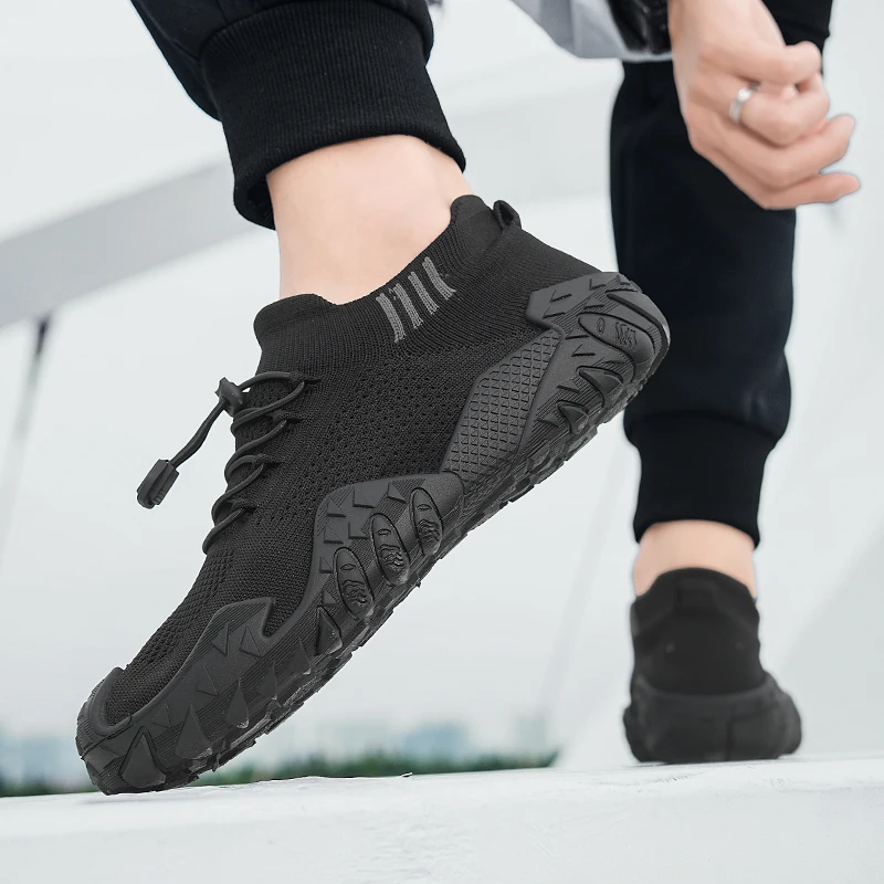 2025 zapatillas de deporte de marca, zapatos de tenis, sandalias de alta calidad, Sommerschuhe M Ä Nner, botas de senderismo informales de malla, zapatos para mujer