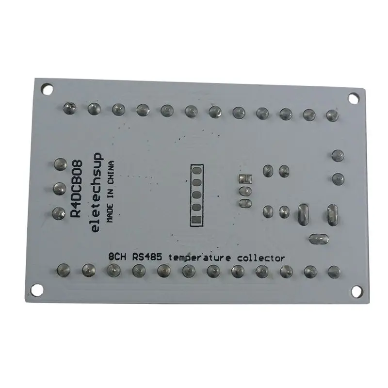 KSOL  8Ch Rs485 Modbus Rtu Temperature Control Sensor Remote Digital Module PLC R4DCB08