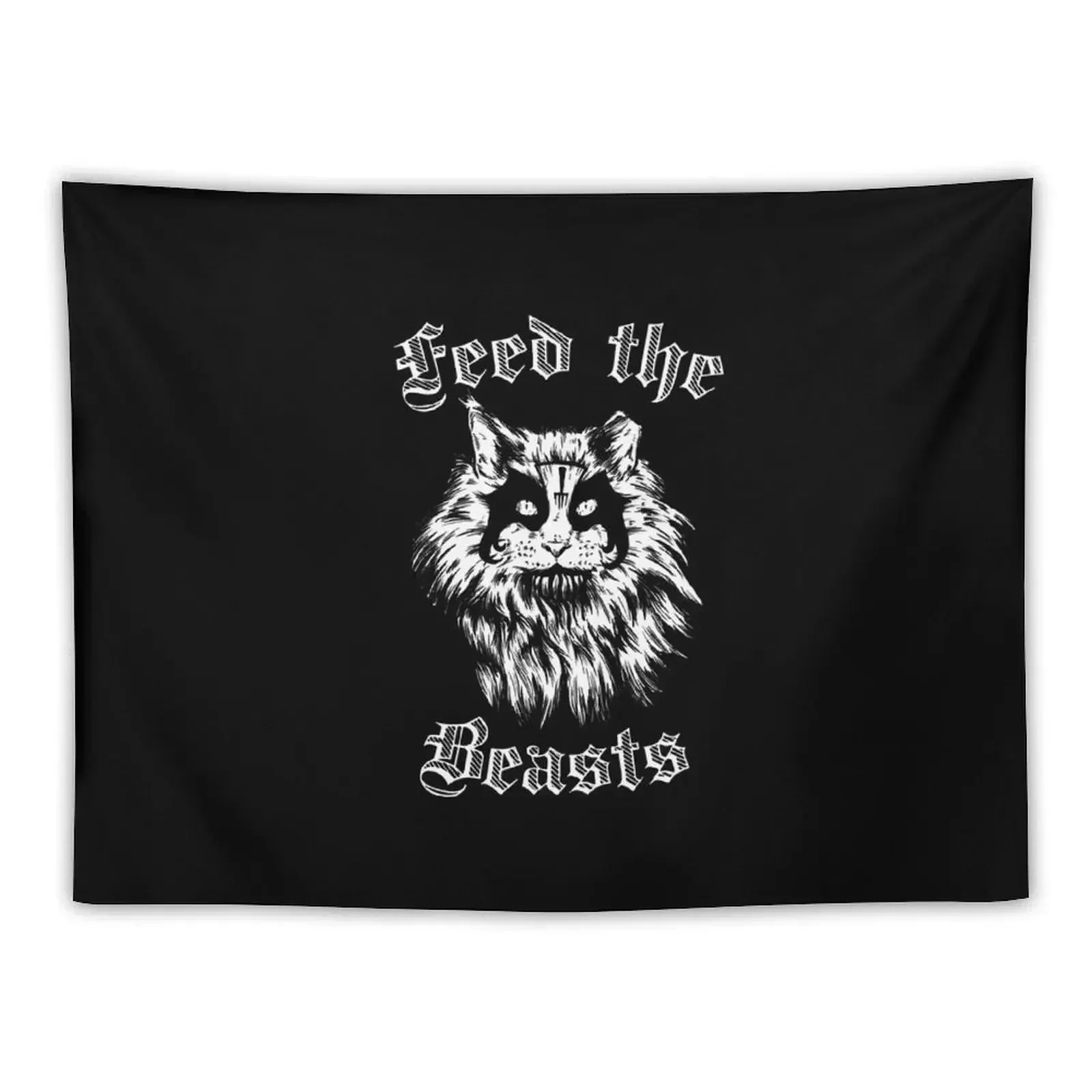 

Feed The Beasts TNR Eartip Tapestry Room Decoration Accessories Decoration Aesthetic Christmas Decoration Tapestry