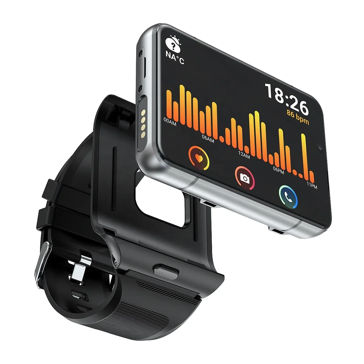 S999 Fashionable Trendy New Large Screen GPS Waterproof Sports Smartwatch