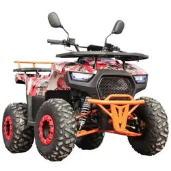 125cc All Terrain ATV Off Road Use Motos Four-wheel Quad with Disc Brake Chain Drive Adult Gasoline Auto Transmission Motorcycle