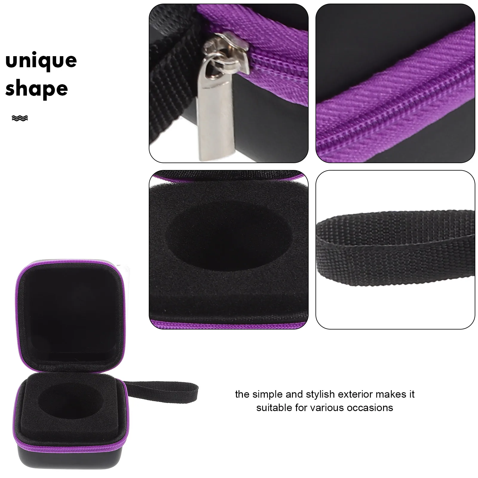 1pc 요요 보관 주머니 요요 컬렉션을위한 휴대용 보호 케이스 경량 내구성 나일론 옥스포드 에바 소재 핸드백 스타일