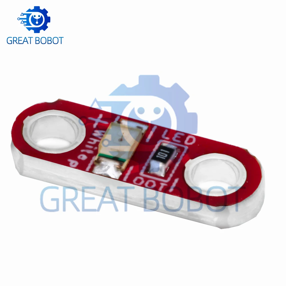 10PCS Mini SMD Red LED Module, 3V‑5V 40mA Indicator Board for Lilypad