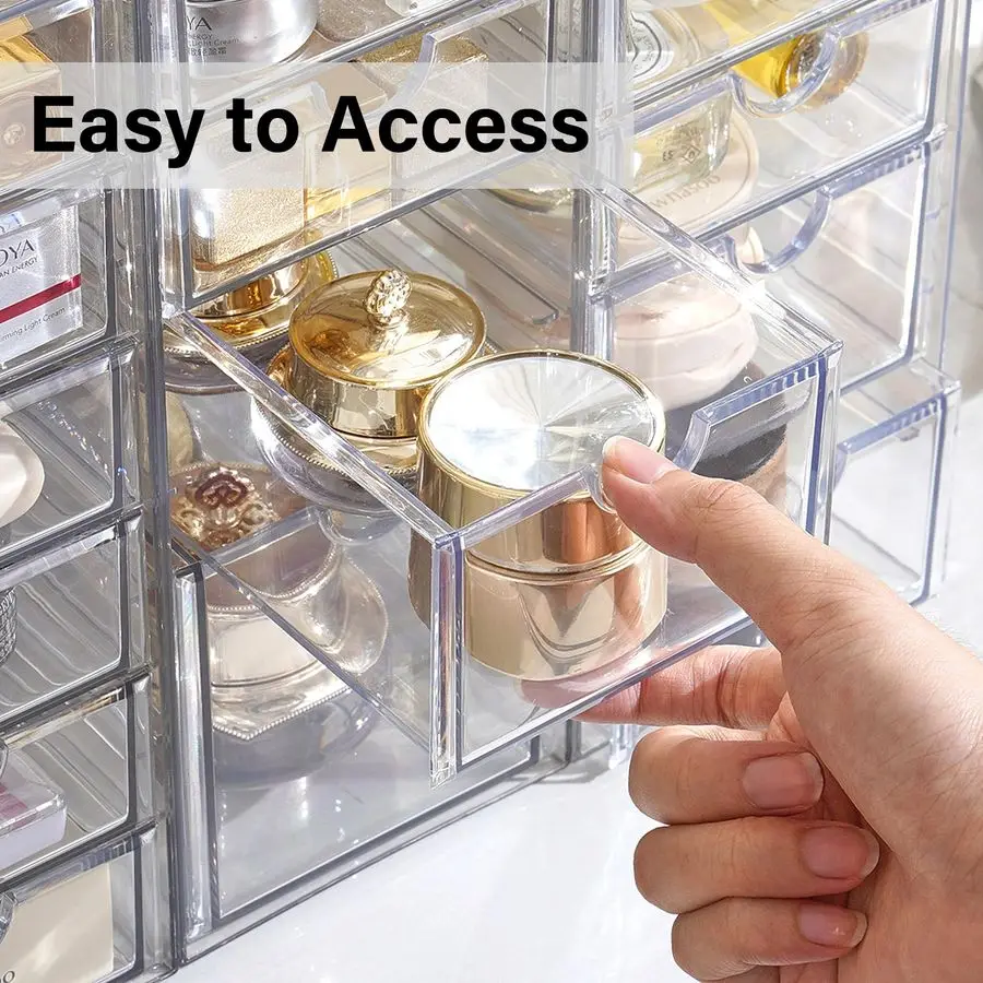 6-Drawer Acrylic Organizer Set (2-Pack) 6