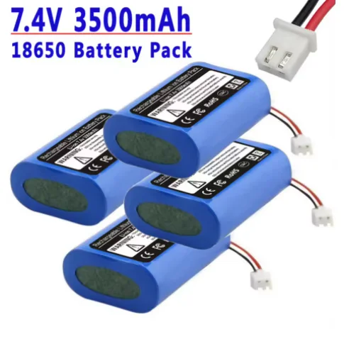 

100% New Rechargeable lithium battery amplifier 2s1p 7.4V 3500mAh power supply toy accessories reinforced concrete