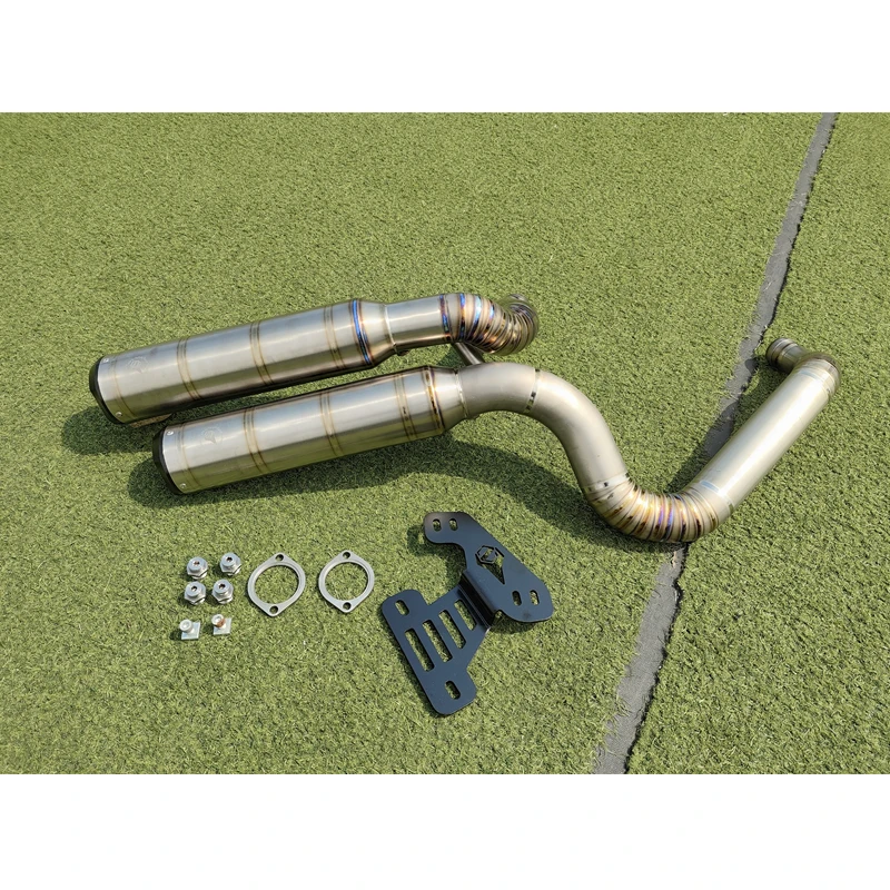 

Прямые продажи с фабрики высококачественной выхлопной трубы мотоцикла из титанового сплава, подходящей для прорыва Fat Boy Street Fighter