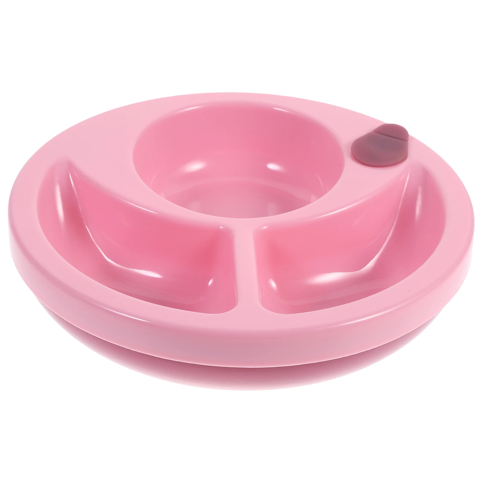 

1 шт., детская присоска, разделенный изоляционный контейнер для еды для кормления младенцев, силиконовая основа, нескользящая, можно мыть в посудомоечной машине