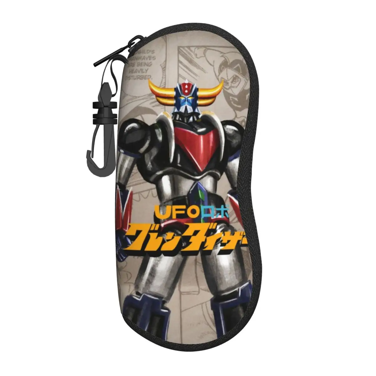 

Custom Grendizer Anime Shell Eyeglasses Protector Cases Fashion Sunglass Case UFO Robot Goldorak Glasses Pouch