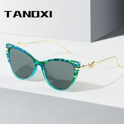 TANOXI Unique Colorful Butterfly Sunglasses for Men Woman Luxury Brand Designer Sun Glasses Female Party Personality Oculos Del
