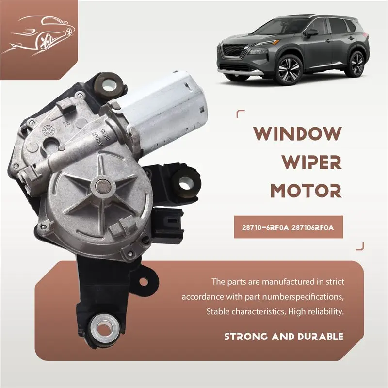 ABTC-For Nissan Rogue T33 2021-2024 1.5L VC-Turbo Petrol Rear Window Wiper Motor Replacement Part- OE Code 28710-6RF0A