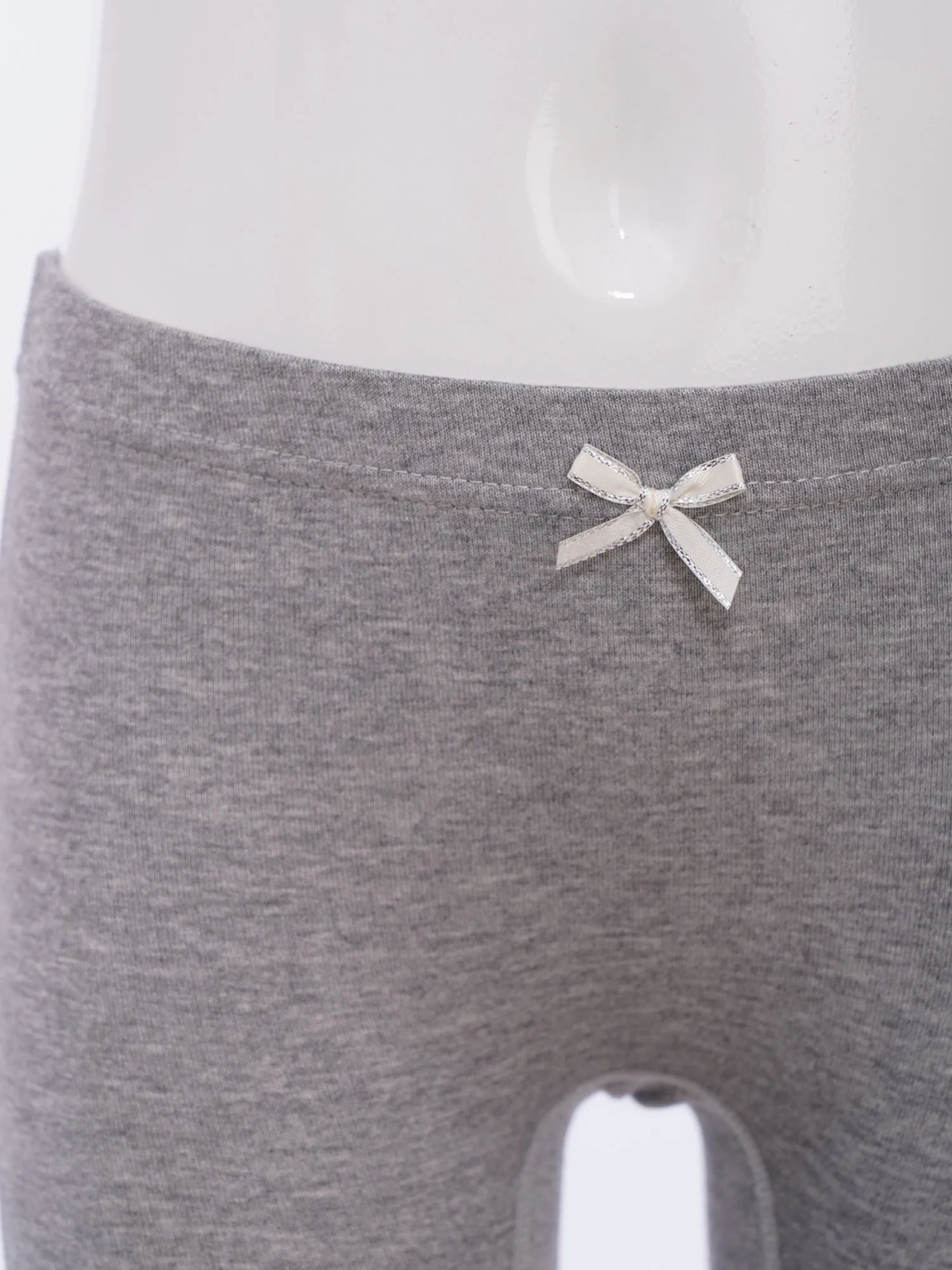 أطفال بنات مطاطا حزام الدانتيل تقليم الباليه الرقص السراويل الملابس الداخلية منتصف الفخذ طول سراويل للمدرسة عارضة تجريب اليوغا الصالة الرياضية #5