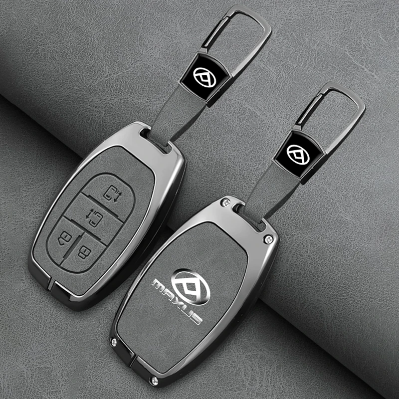 

New zinc alloy car remote control key case protective case suitable for SAIC Maxus T60 G10 G50 V80 folding car key accessories