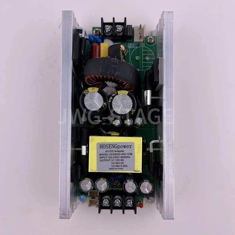 Hoseng-500w-36v-12v 24v36v 12v28v 260W  Beam Moving Head Light Power Supply Source Spare Parts Replacement