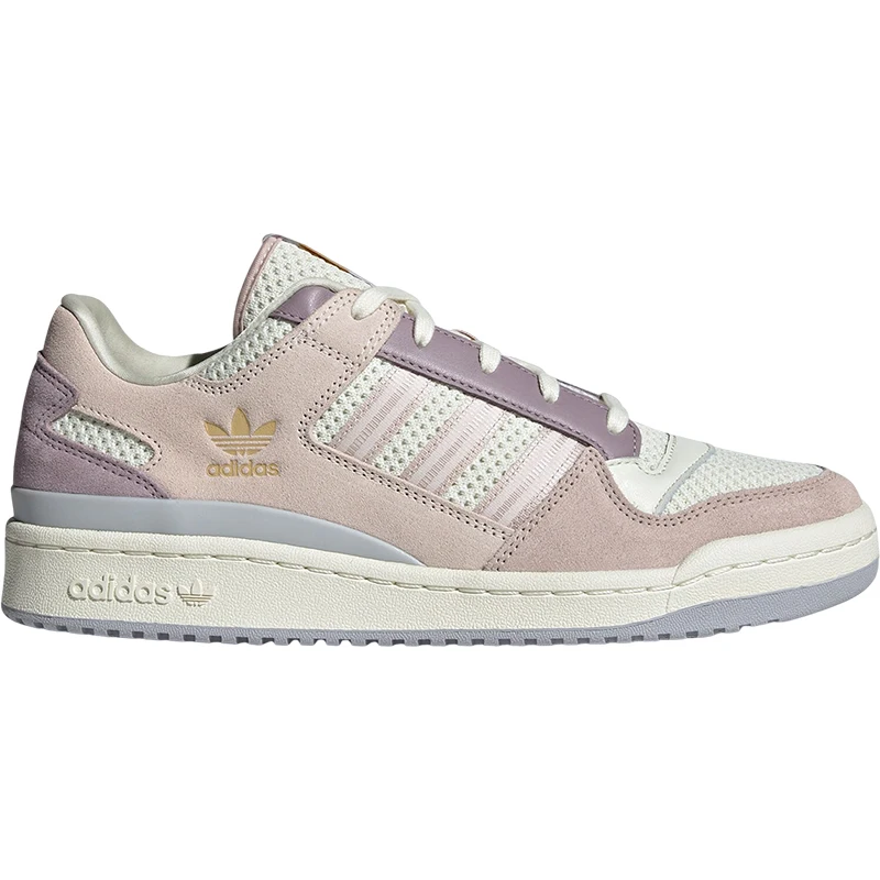 รองเท้าบอร์ด Adidas Clover ของแท้สำหรับผู้หญิง รุ่นย้อนยุค น้ำหนักเบา กันลื่น ทนทานต่อการสึกหรอ รุ่น JP5891