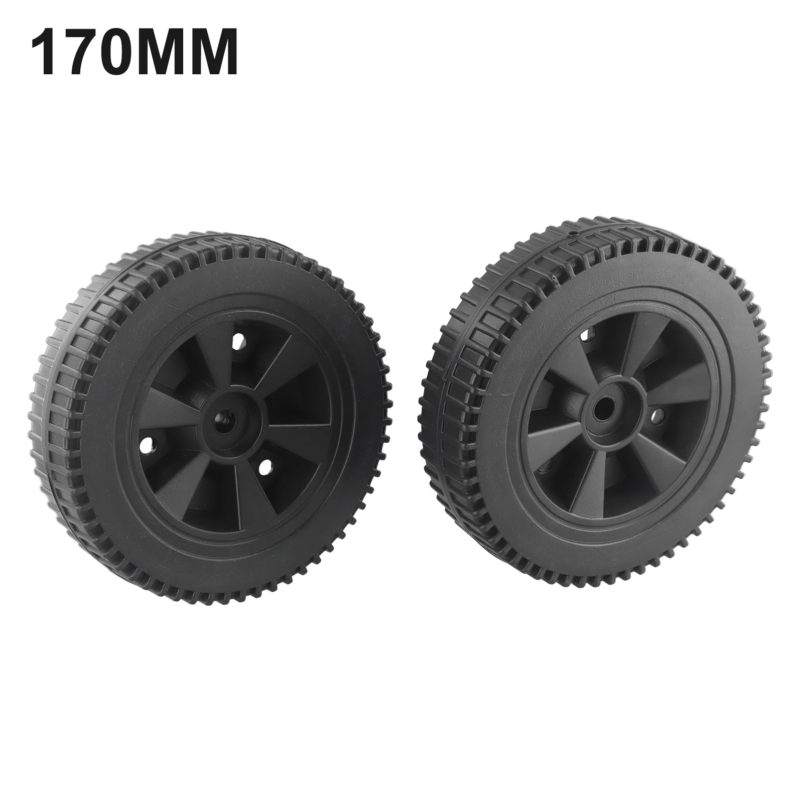 Brand New Grill Wheels Replacement Parts 170/177mm 2pcs/set Barbecue Grills Accessories For Gas Grills