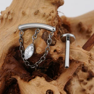 Sağ, Grand-ASTM-F136 Titanyum, 16G, Gizli Akım Eğrisi, Tepe, SK Alanı, Kıkırdak, İçten Dişli Küpe, Sarmal Saplama, Delik Windows sunroom için en iyi 4 panjur satışı-no. 1