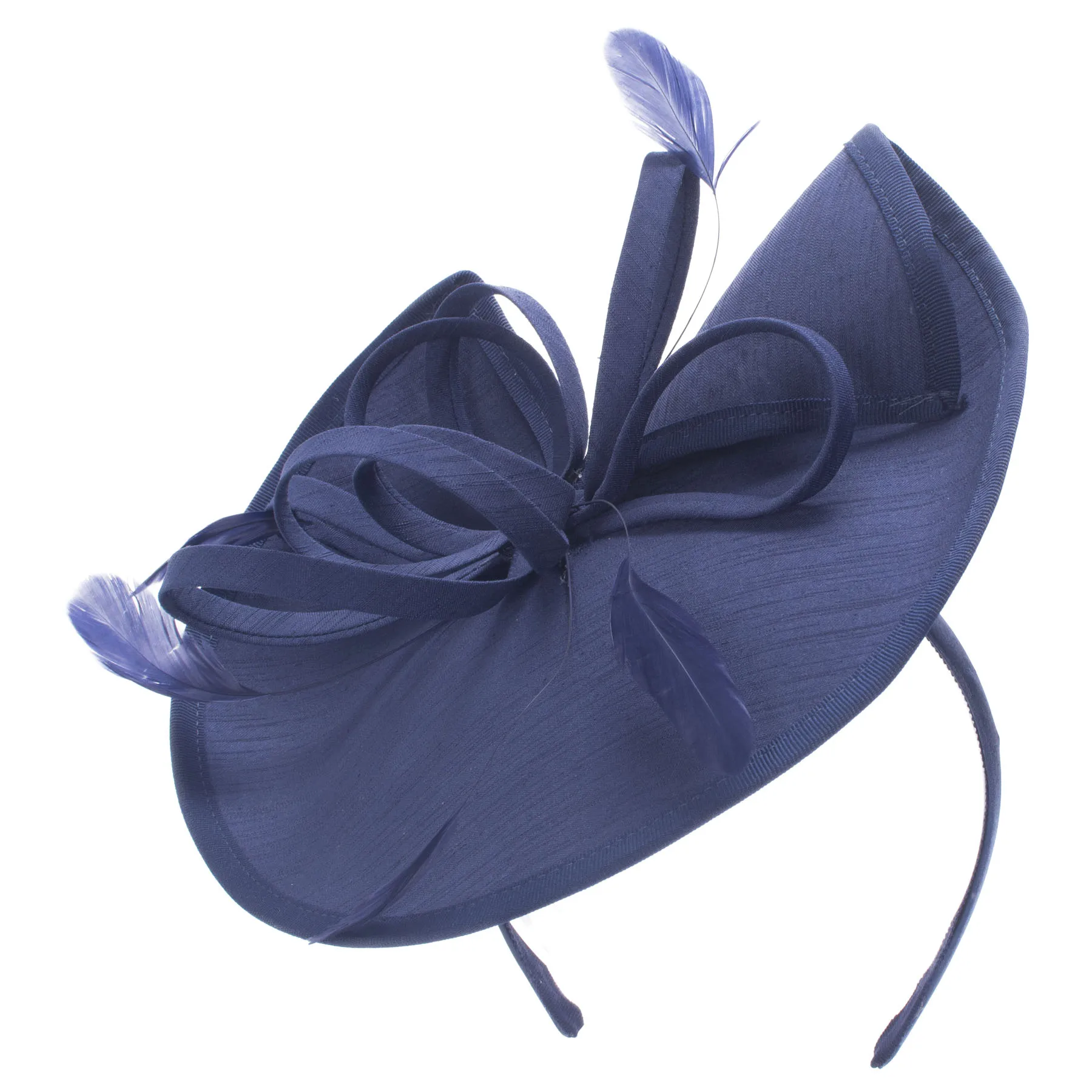 Womens 1950s Vintage Look Polyester Saucer Headpiece Fascinator Cocktail Hat T430