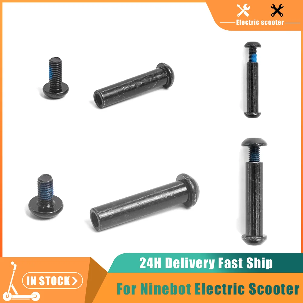 Fold Base Fixed Bolt Folding Lock Screws For Ninebot Segway MAX G30 G30D Electric Scooter Black Comprimento Screws Accessories