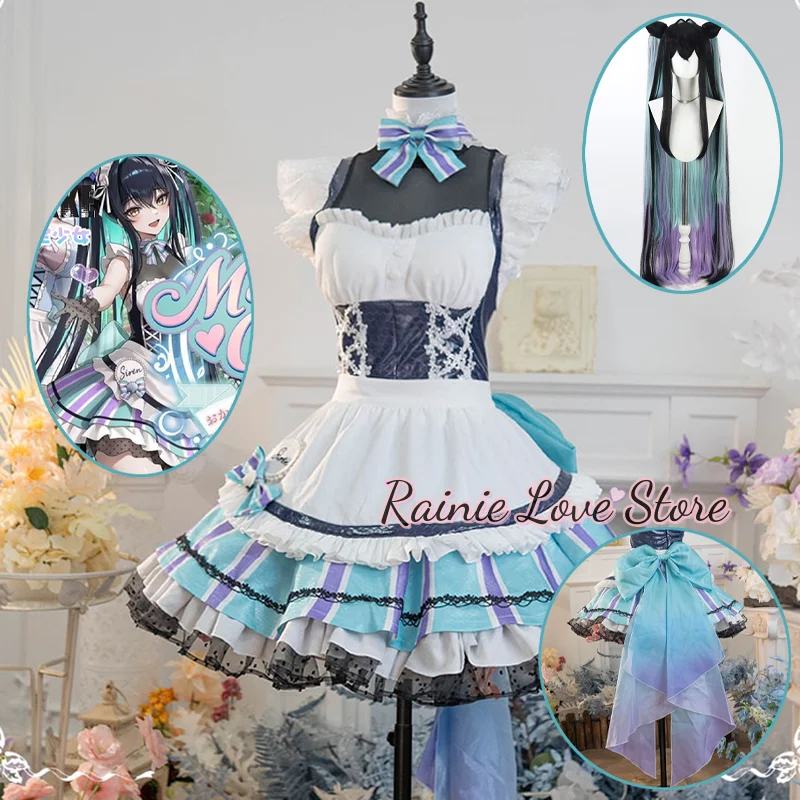 

Игра Богиня Победы Никке Русалочка Косплей Костюм Никке Русалка Наряд Горничной Для Хэллоуина Взрослых Женщин Роль