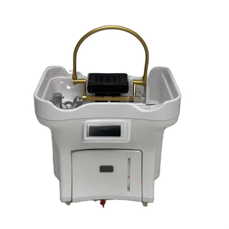 Portable Sink Hair Salon 50L Water Tank + 25L Wastewater Bucket Shampoo Basin