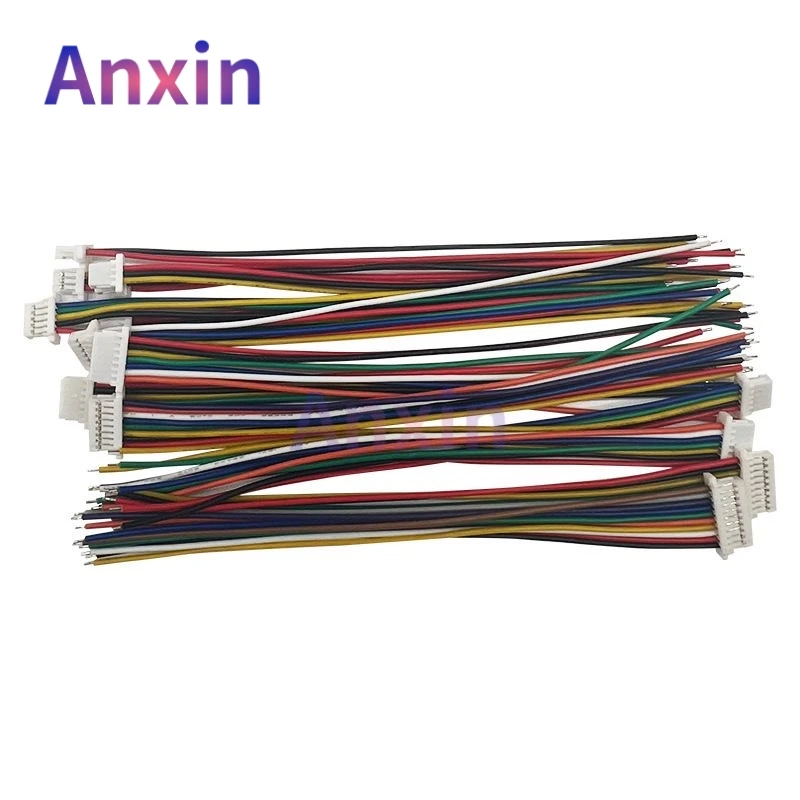 5 шт. 10/15/20 см кабель с одинарным/двойным разъемом MX MX1.25 2P 3P 4P 5P 6P 7P 8P 9P 10P разъем с шагом 1,25 мм