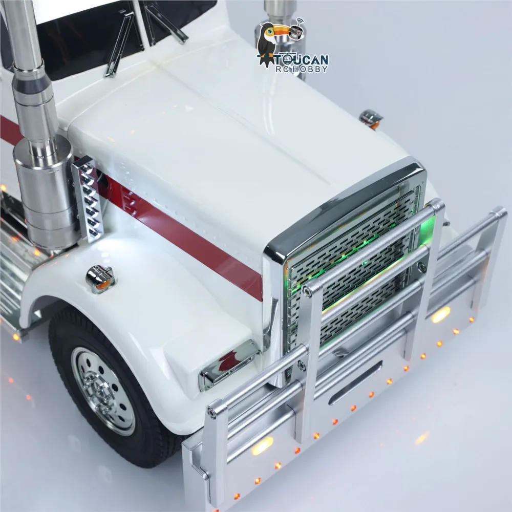 

Радиоуправляемый тягач TOUCAN TAMIYA 8X4 1:14, модель 56344 Grand Hauler, с шасси и подвеской Mid Lift Axle, на радиоуправлении ST8