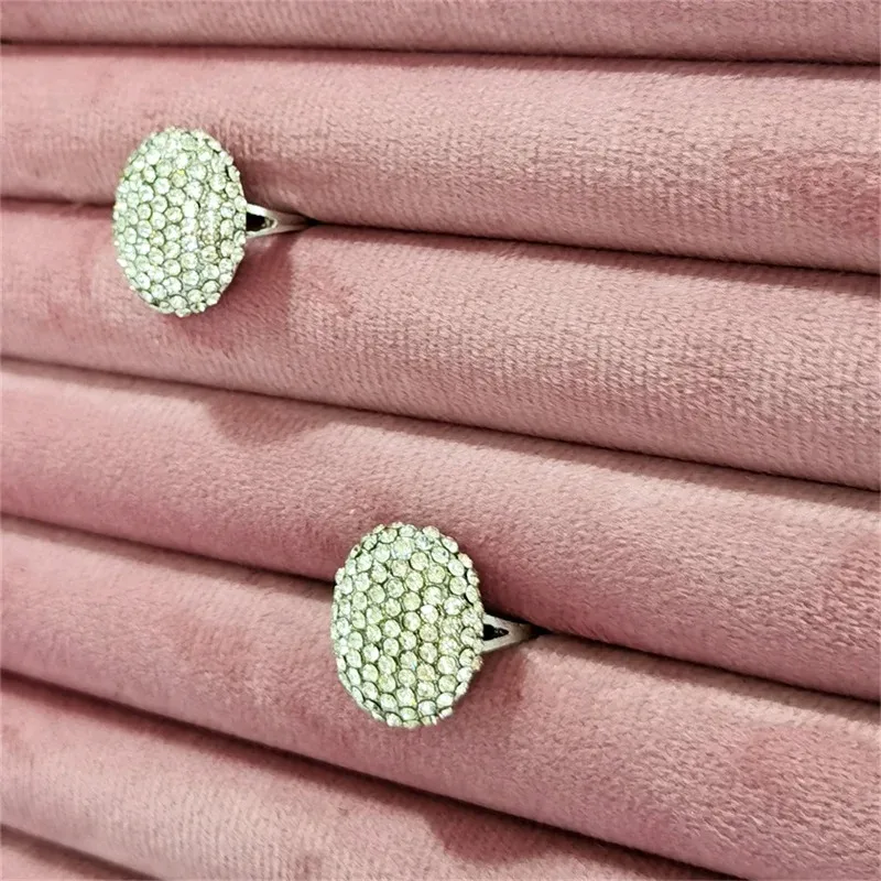 Pink Velvet Slanted Jewelry Display Tray for Necklace Ring Earrings Pendant 25x30.5x6.5cm
