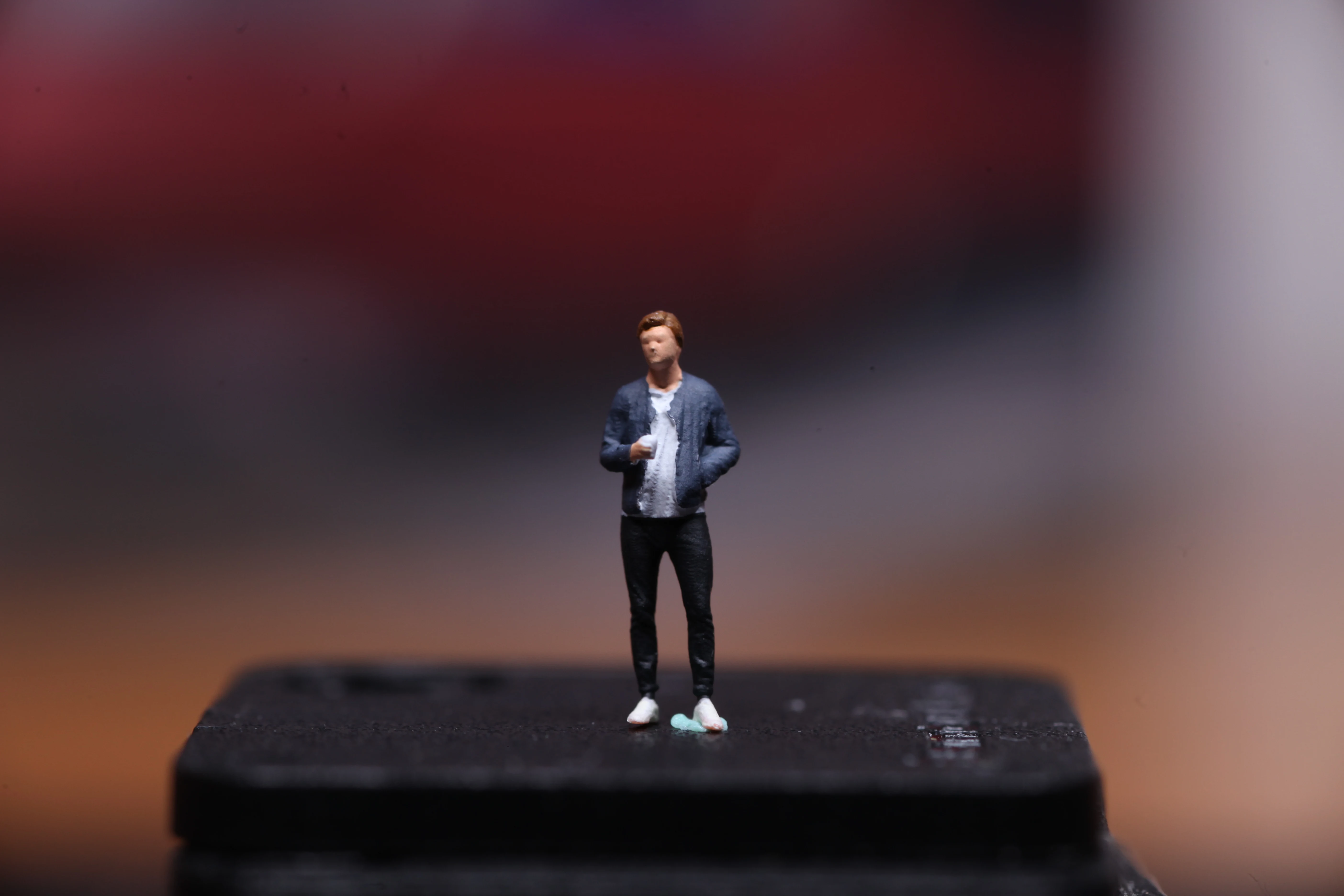 キングトイズ 1/160 Nゲージ 鉄道模型 シーン ミニチュア カジュアルボーイ