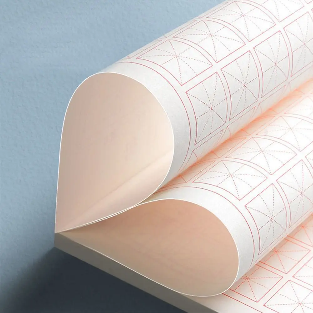 50 Sheets Children Handwriting Preschool Students Chinese Copybook Chinese Practicing Calligraphy Paper Chinese Writing Paper