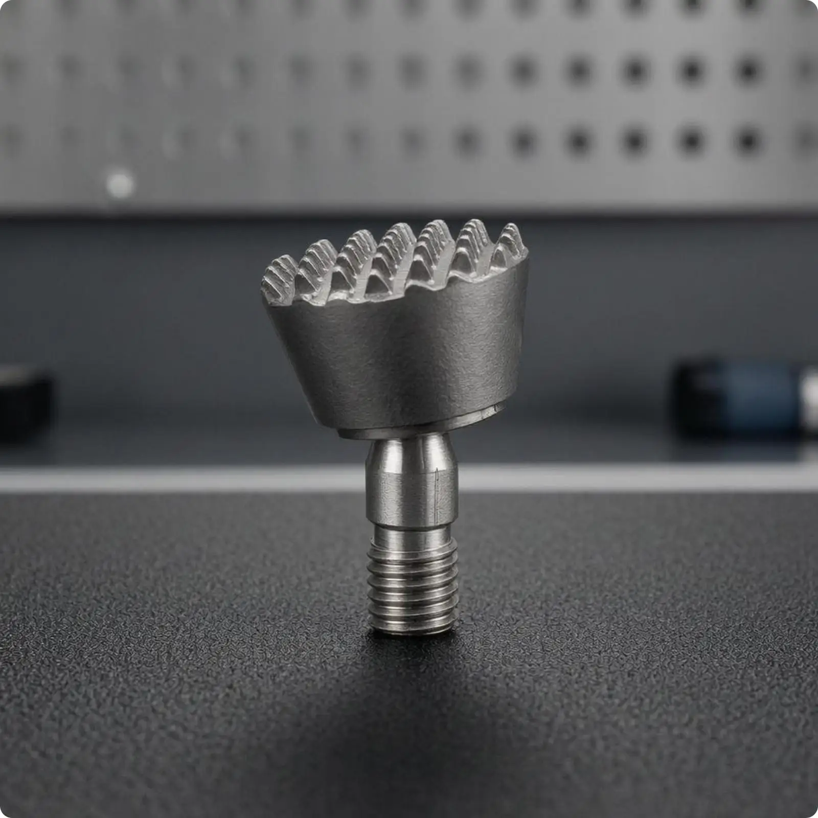 Serrated Damage Repair Head Rotatable M8 Screw Damage Repair Head Lightweight
