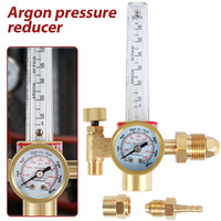 New 0-4000 PSI HTP Argon CO2 Mig Tig Flow Meter 10-60CFH Adjustable Argon Regulator Copper Flowmeter Gauge for Gas-Regulators