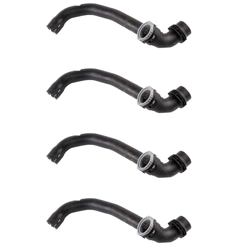 4X Car Engine Cooling Coolant Water Return Hose Pipe For Volvo S60 2011-2013 S80 V70 XC60 XC70 XC90 2007-2013 30774513