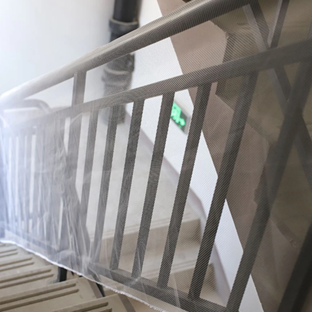 

Baby Banister Guard 2 Pack Child Safety Mesh Net Durable For Stair Railings Balcony Pet Protection Balcony Netting Stair