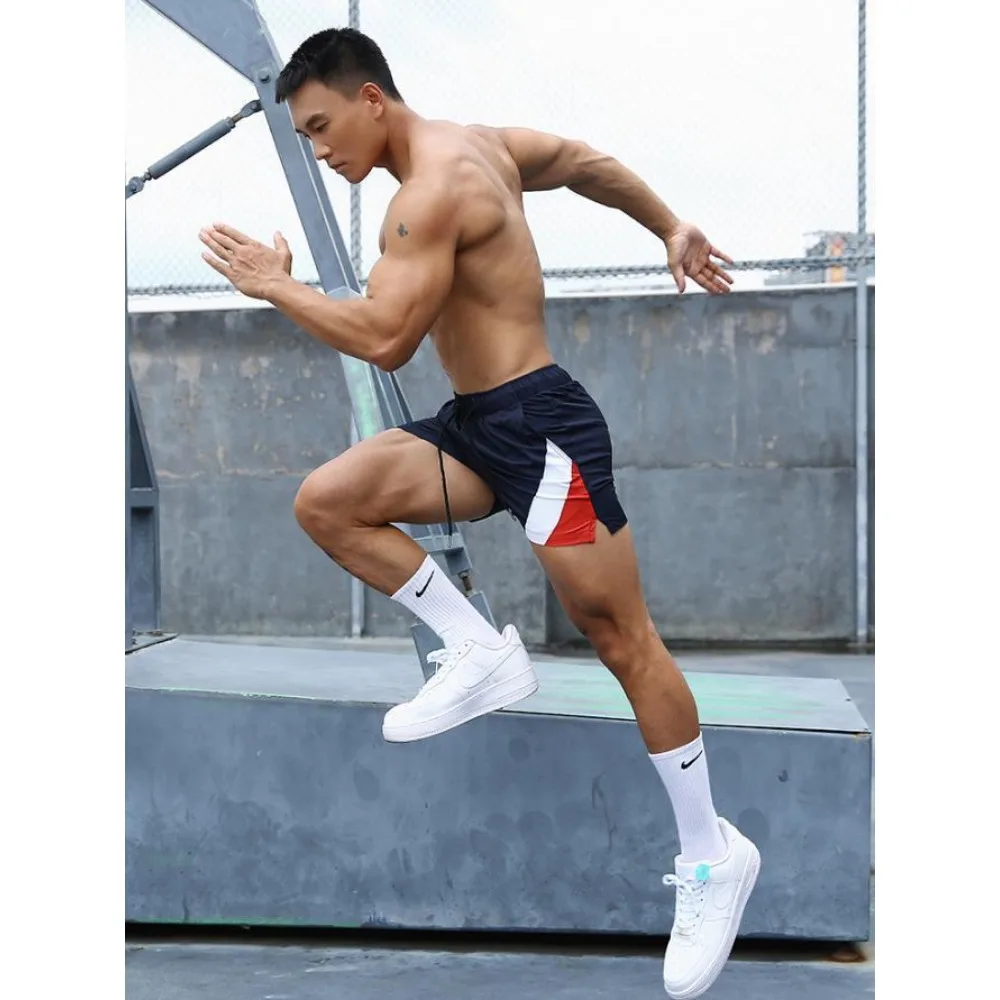 Open Crotch Summer Basketball Shorts Men Pants Sex Exotic HotPants Running Breathable Casual Y2K Streetwear Sweatpants Man Short