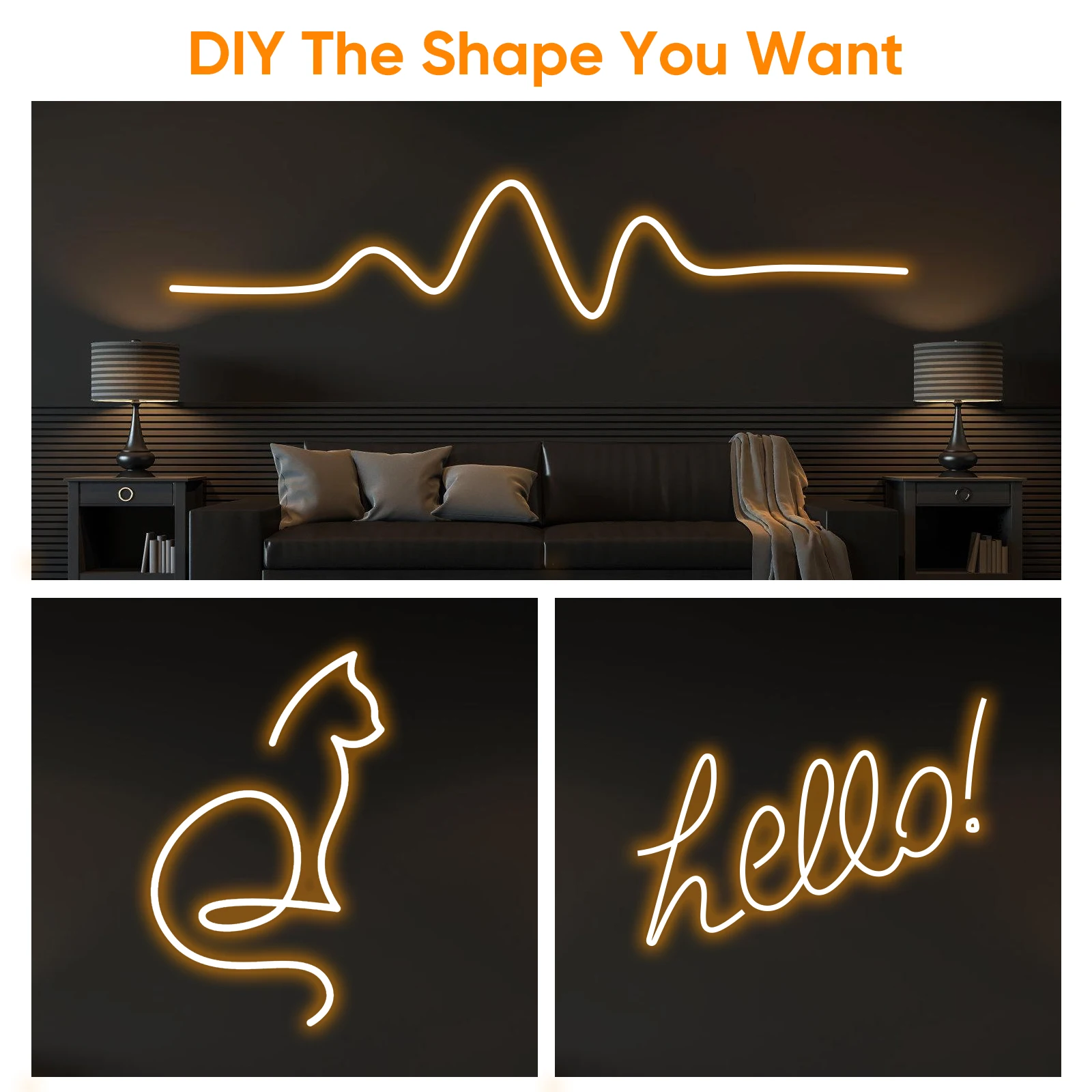 

5M Led Light Strip Flexible High Brightness Cuttable Waterproof For Bedroom Bar Party Outdoor Solar Lighting Decor Led Strip