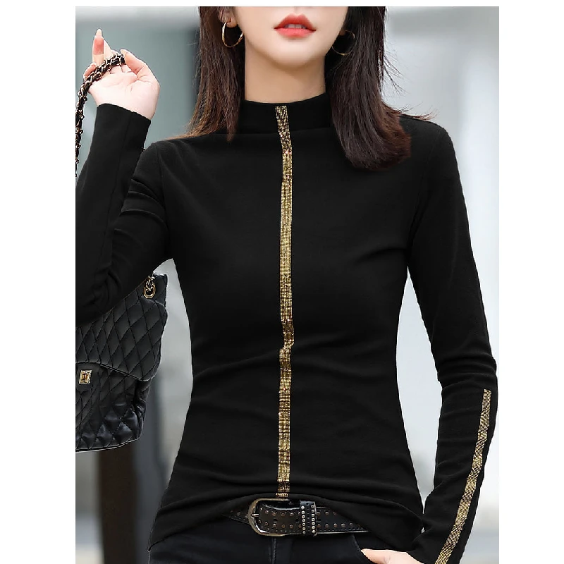 

Women's Base Shirt Korean Goods Guangzhou 13th Row New 2025 High End Women's Fashion Hangzhou Four Seasons Green Sweatshirt