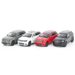 JKM 1:32 Scale Diecast Alloy Grand Cherokee Trackhawk SUV Toys Car Model Classics Adult Collection Souvenir Gifts Static Display