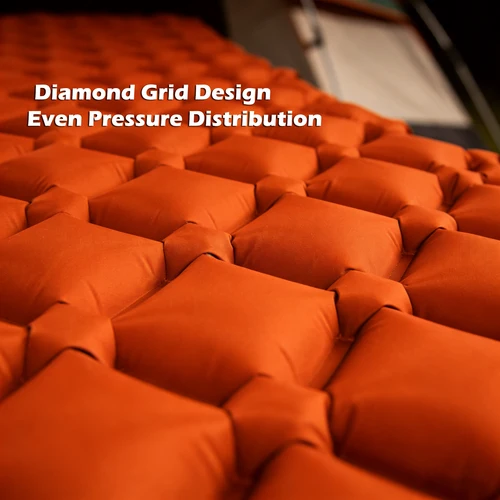 Imagen 2 del producto Colchoneta para dormir para acampar, individual, autoinflable, sin bomba, configuración rápida, ultraligera, compacta para senderismo al aire libre, tienda de viaje