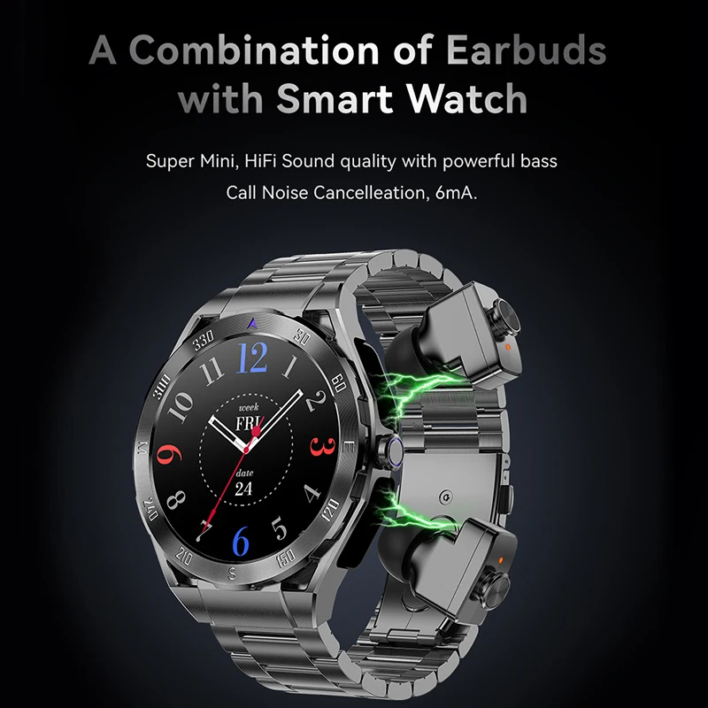 

New Men's Smartwatch 1.43 Inches 466 * 466 Resolution Step Counting Function Heart Rate Sleep Monitoring Men's Smartwatch