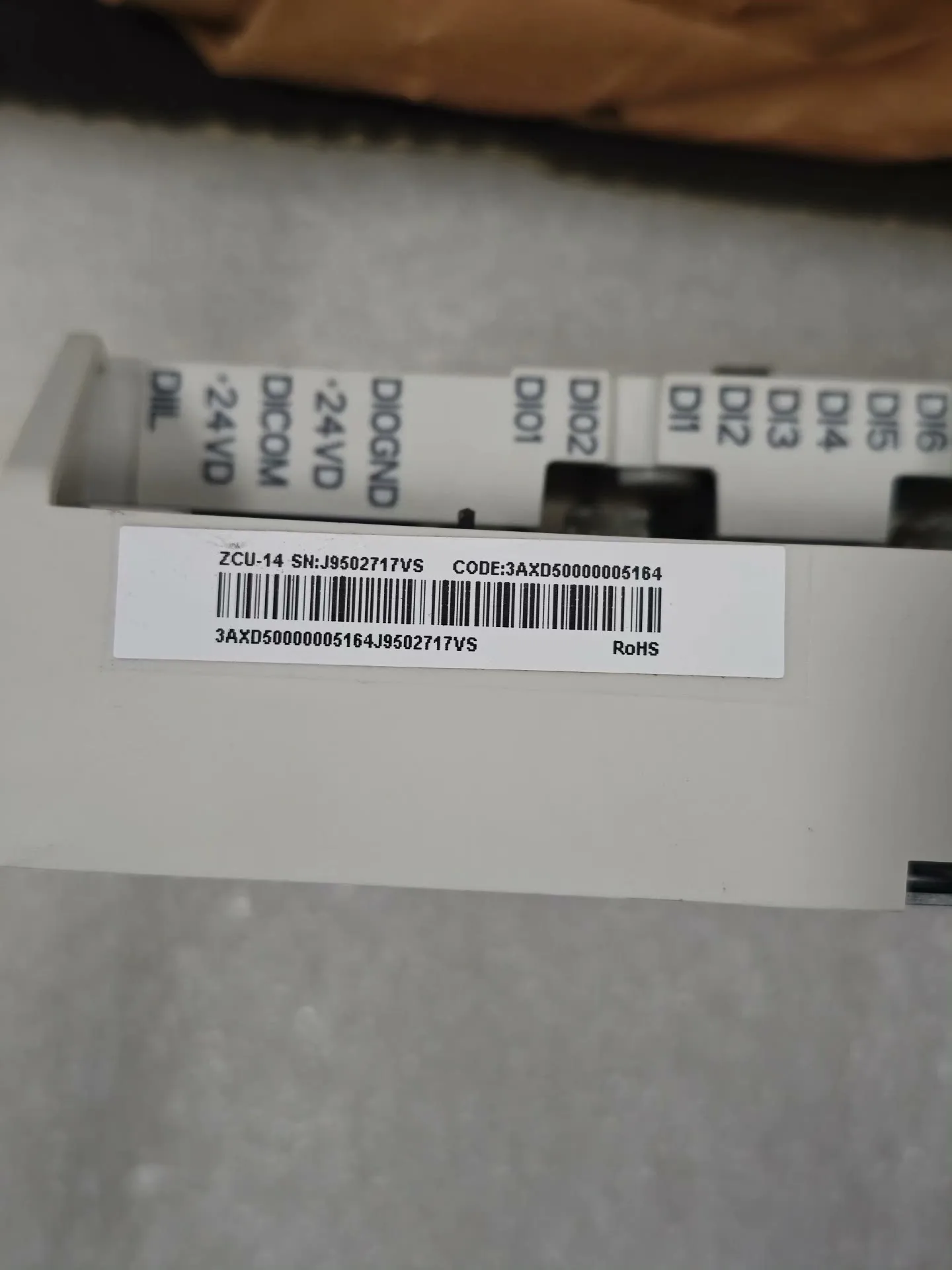 ZCU-14 3AXD 50000005164   لوحة تحكم لعاكس ABB