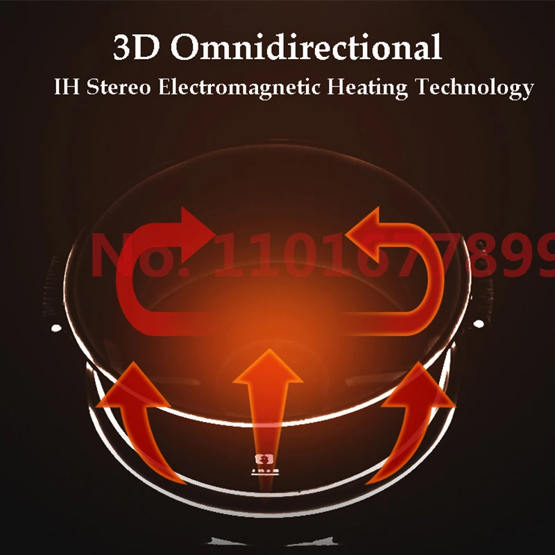 Máquina de cocina rotativa automática, Wok eléctrico multifunción de 220V, cocina para freír, Robot inteligente