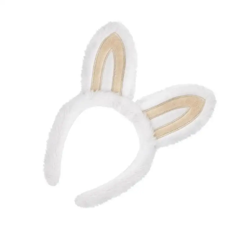 

39BD Мягкие кроличьи уши Детские головные уборы Удобный обруч для волос для костюмов для малышей Вечерние фотосессии Забавный