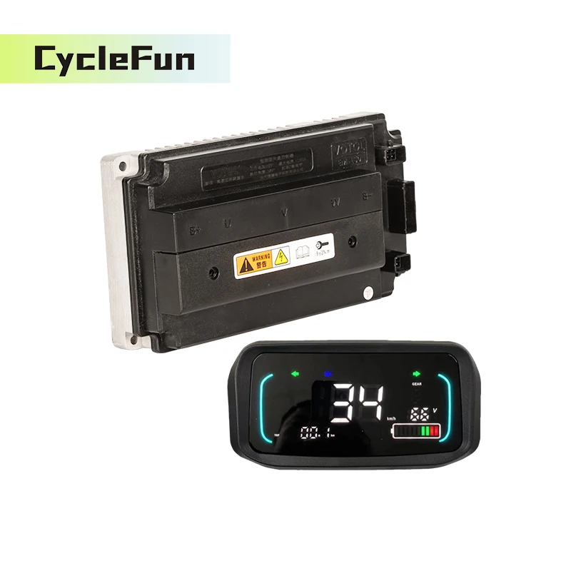 

VOTOL EM150S EM-150 Programmable Sine Wave Brushless Controller with N7 Speedometer For Electric ATV Motorcycle
