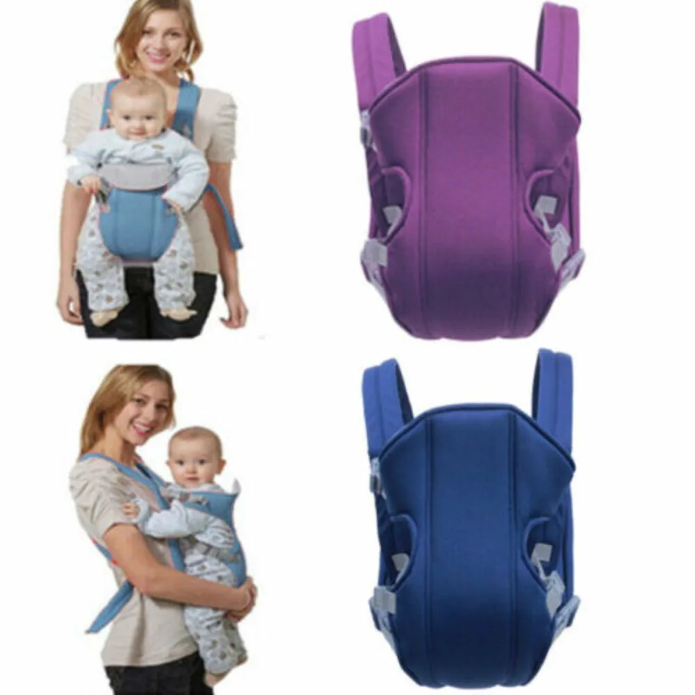 Adjustable  Kangaroo Pouch Wrap Sling  Carrier Front Facing
