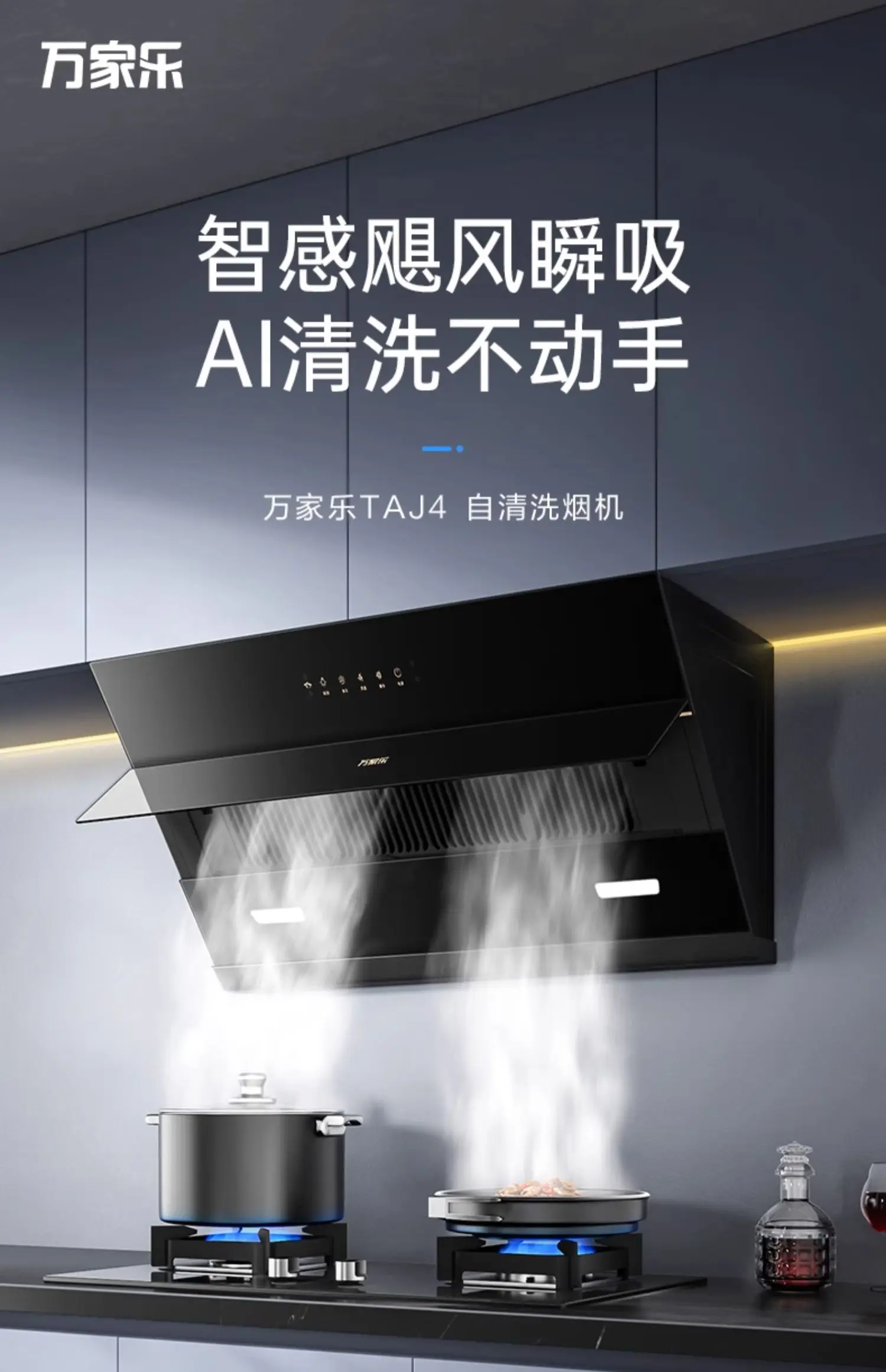 CX 家庭用大型キッチン大型吸込側吸込レンジフード