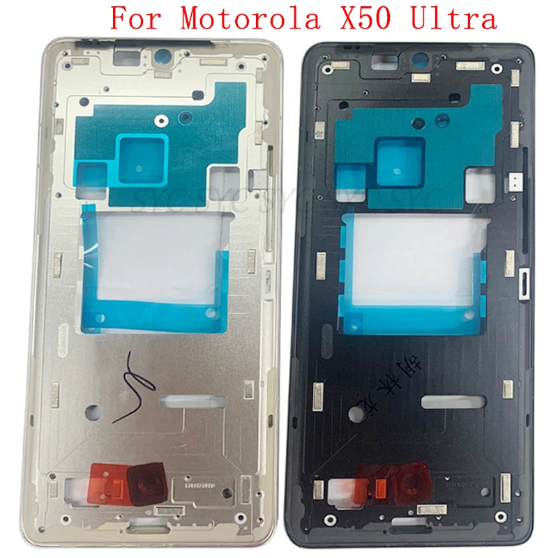 

Middle Frame Housing LCD Bezel Plate Panel For Motorola Moto X50 Ultra Phone Metal LCD Frame Repair Parts