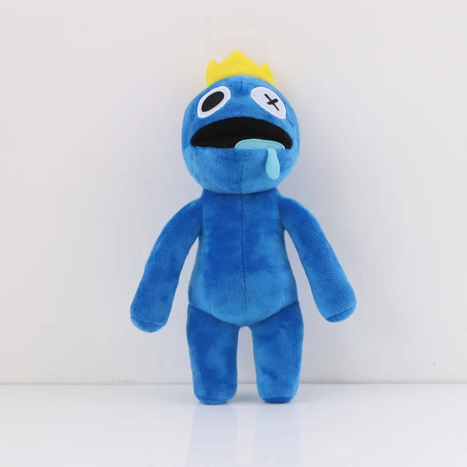 Hot Ро-блокс Rainbow Friends Plush Toy Little Blue Man Little Green Man Doll Doll Children\'s Birthday Gift