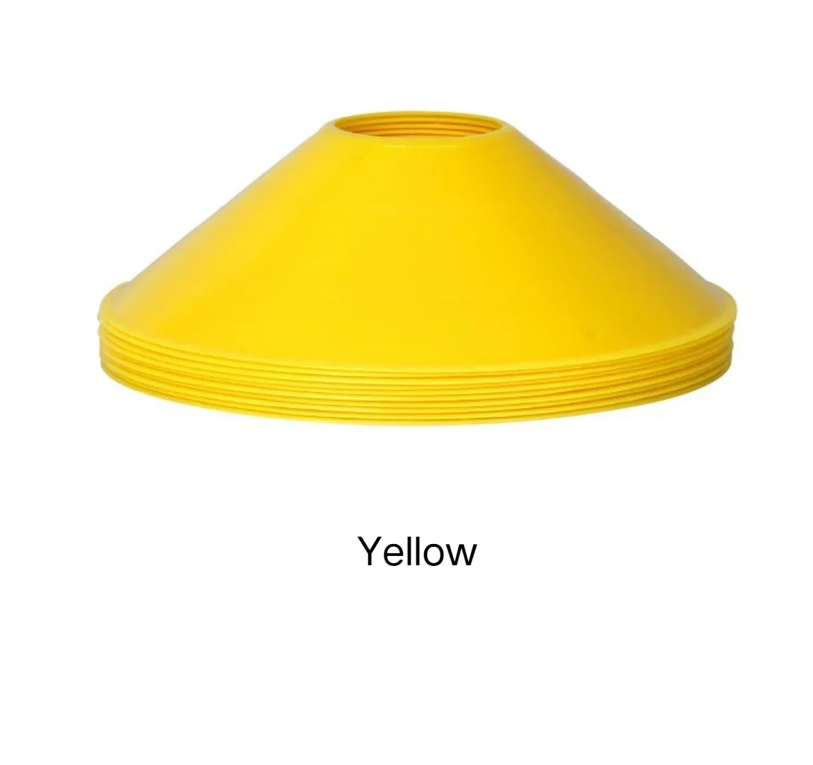10/20 PCS Durable Soccer Training Cones with Pressure Resistant Marker Discs Football Sports Practice Outdoor Sports Equipment