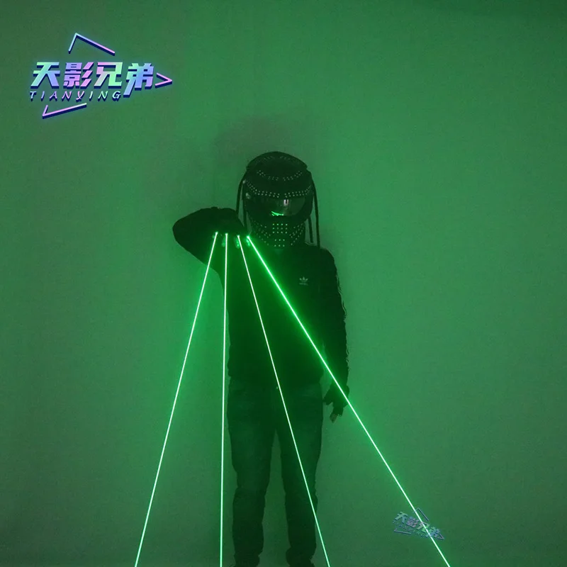 High Quality Green Laser Gloves Concert Bar Street Dance Party DJ Ball Stage Performance Luminous Laser Props